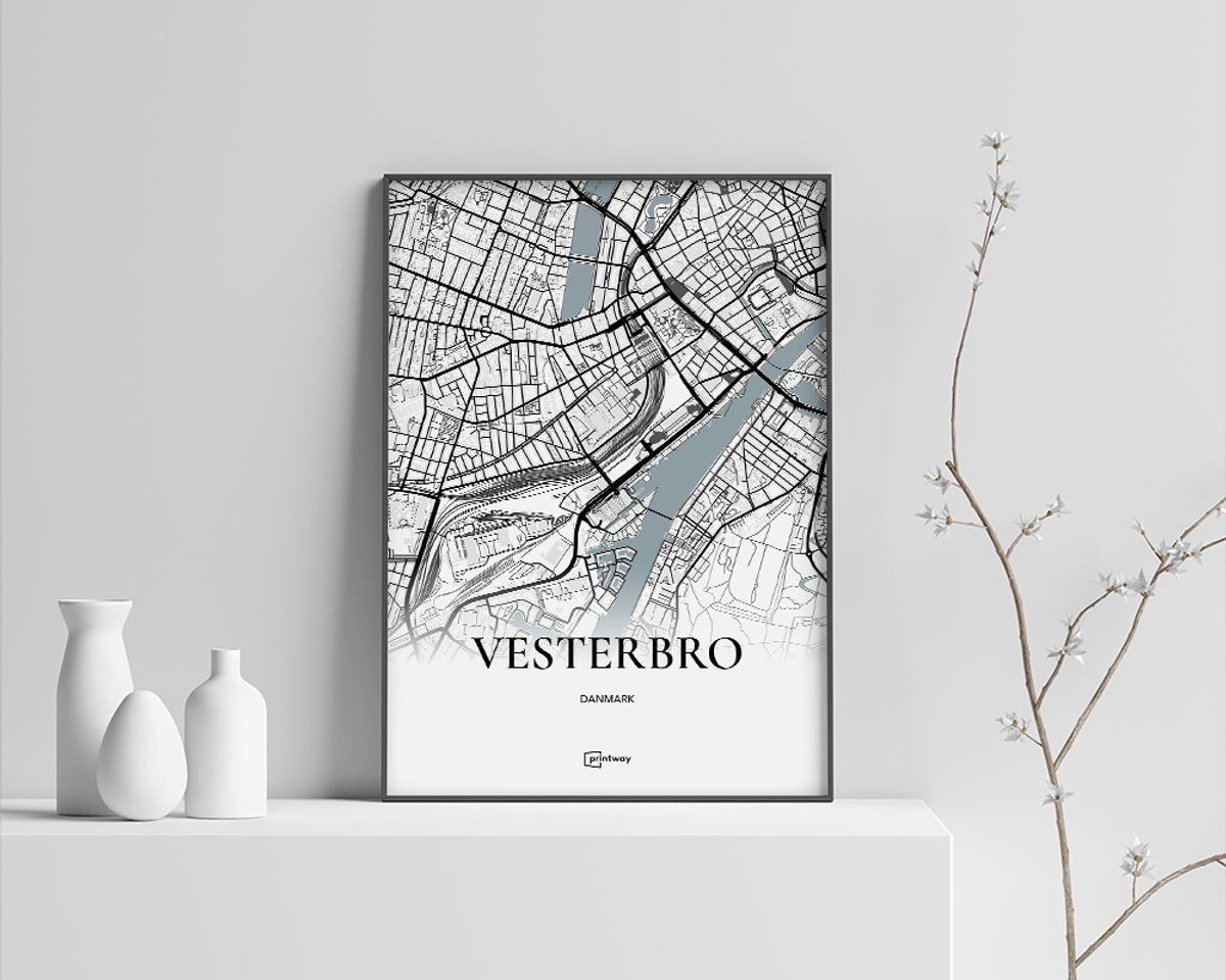 Vesterbro Plakaten 50×70 cm (B2)