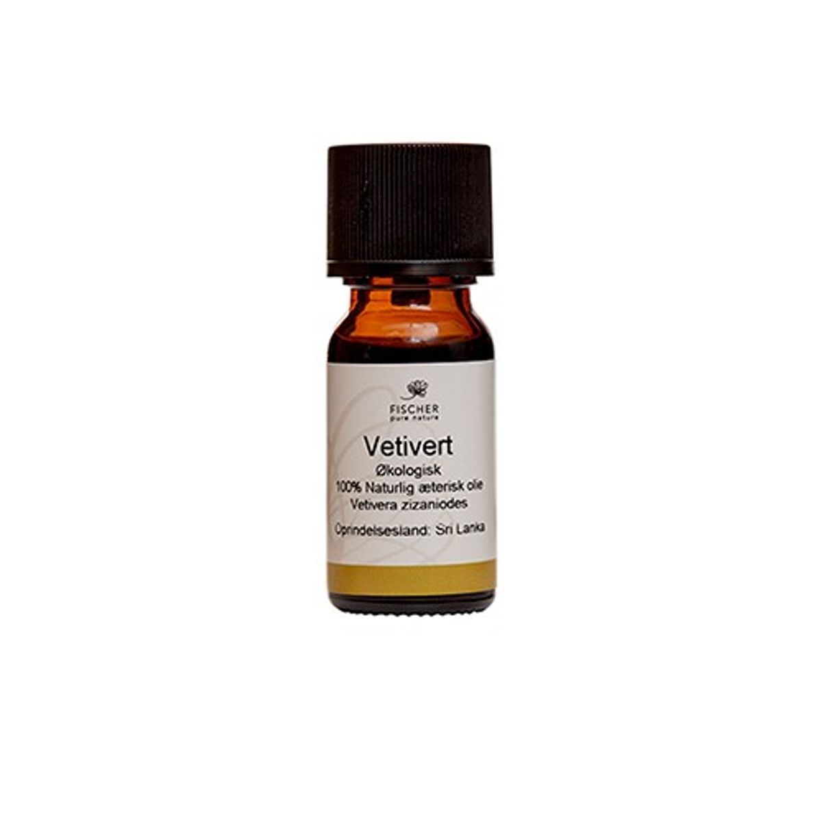 Vetivert æterisk olie Økologisk - 10 ml - Fischer Pure Nature