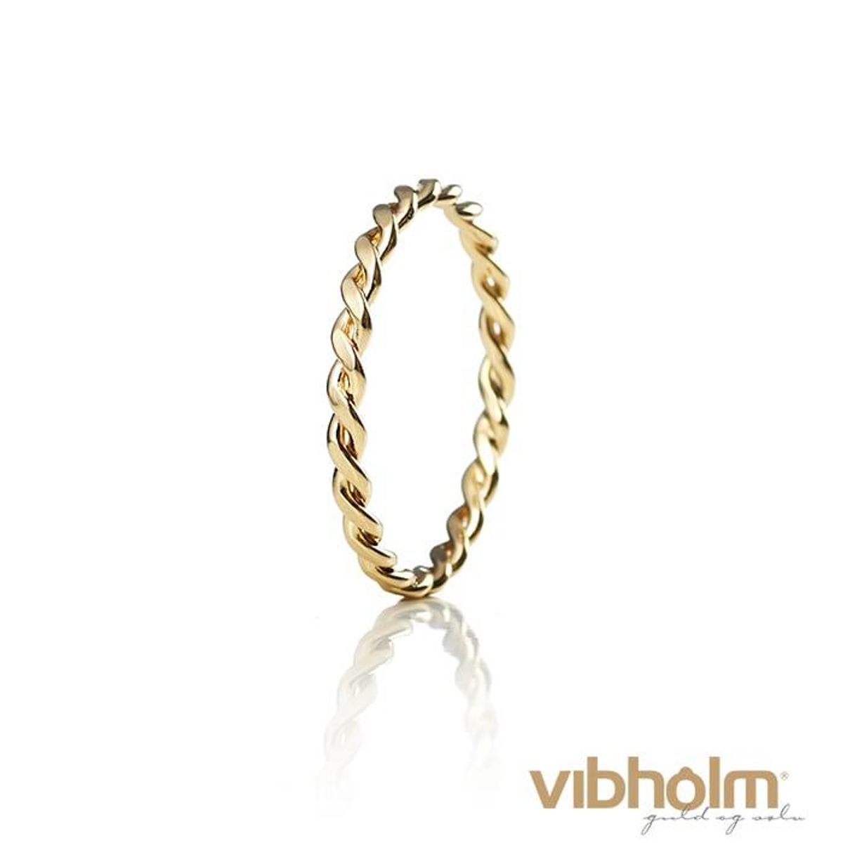 Vibholm Handmade - Snoet Ring V-003-585RG