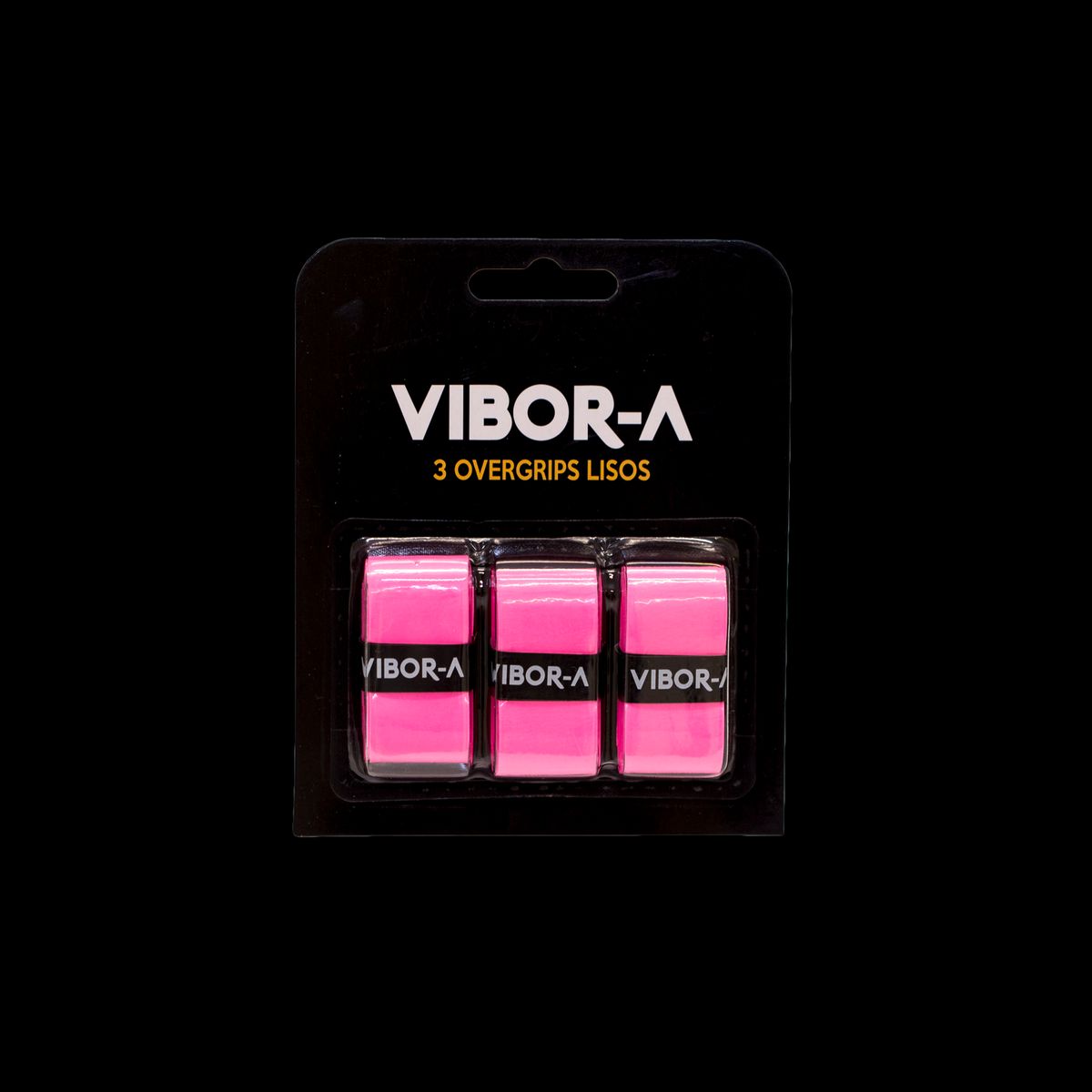 Vibor-A Blister 3 Pack Overgrips Pro Soft Pink