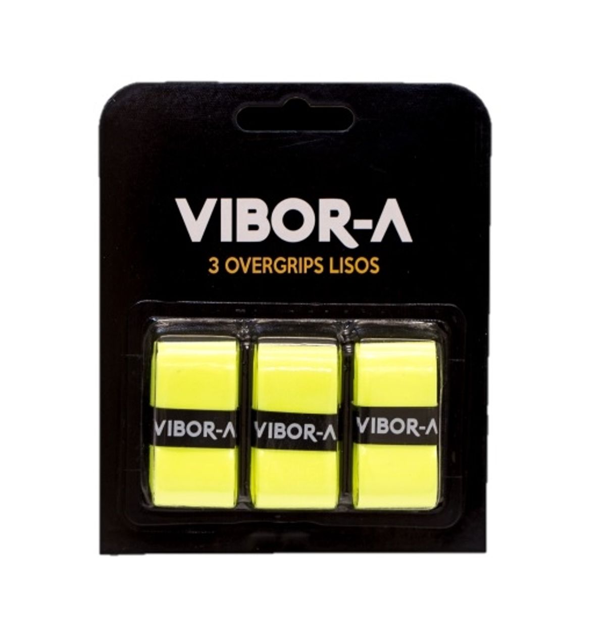 Vibor-A Overgrip Pro Soft 3-pak Yellow