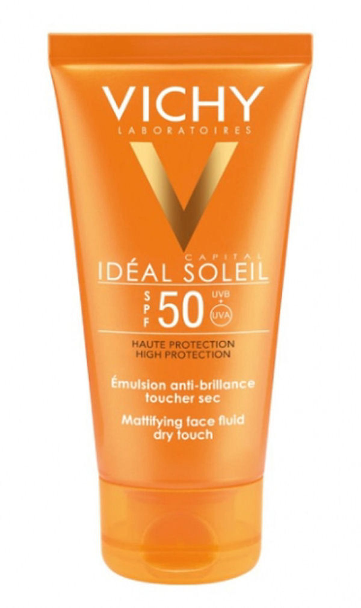 Vichy capital idéal soleil SPF50 high protection mattifying dry touch face fluid 50ml