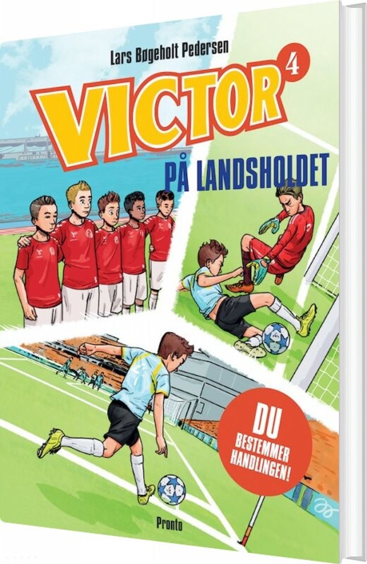 Victor På Landsholdet - Lars Bøgeholt Pedersen - Bog