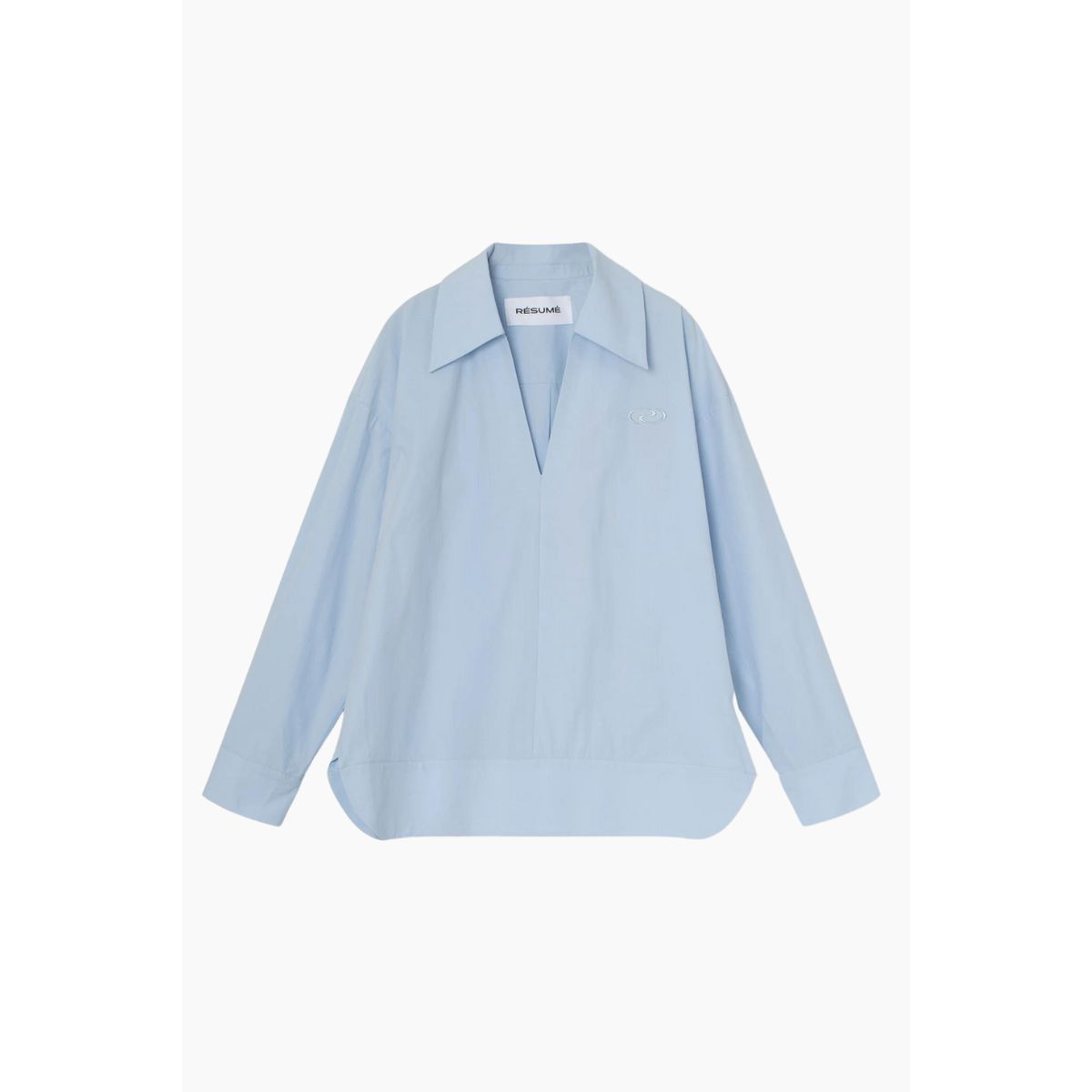 VictoriaRS Shirt - Sky - Résumé - Blå M