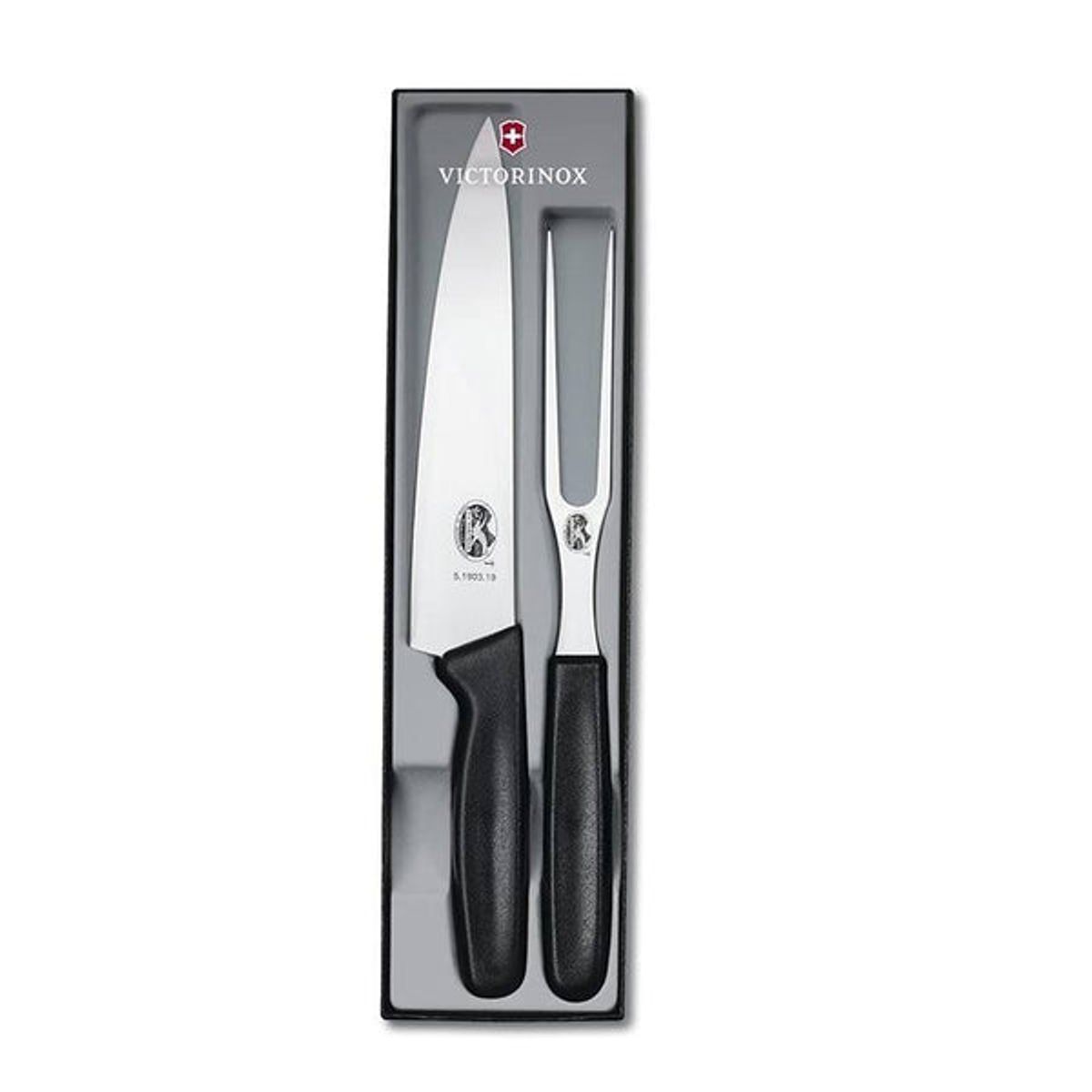 Victorinox Udskæringssæt Victorinox Fibrox, sort