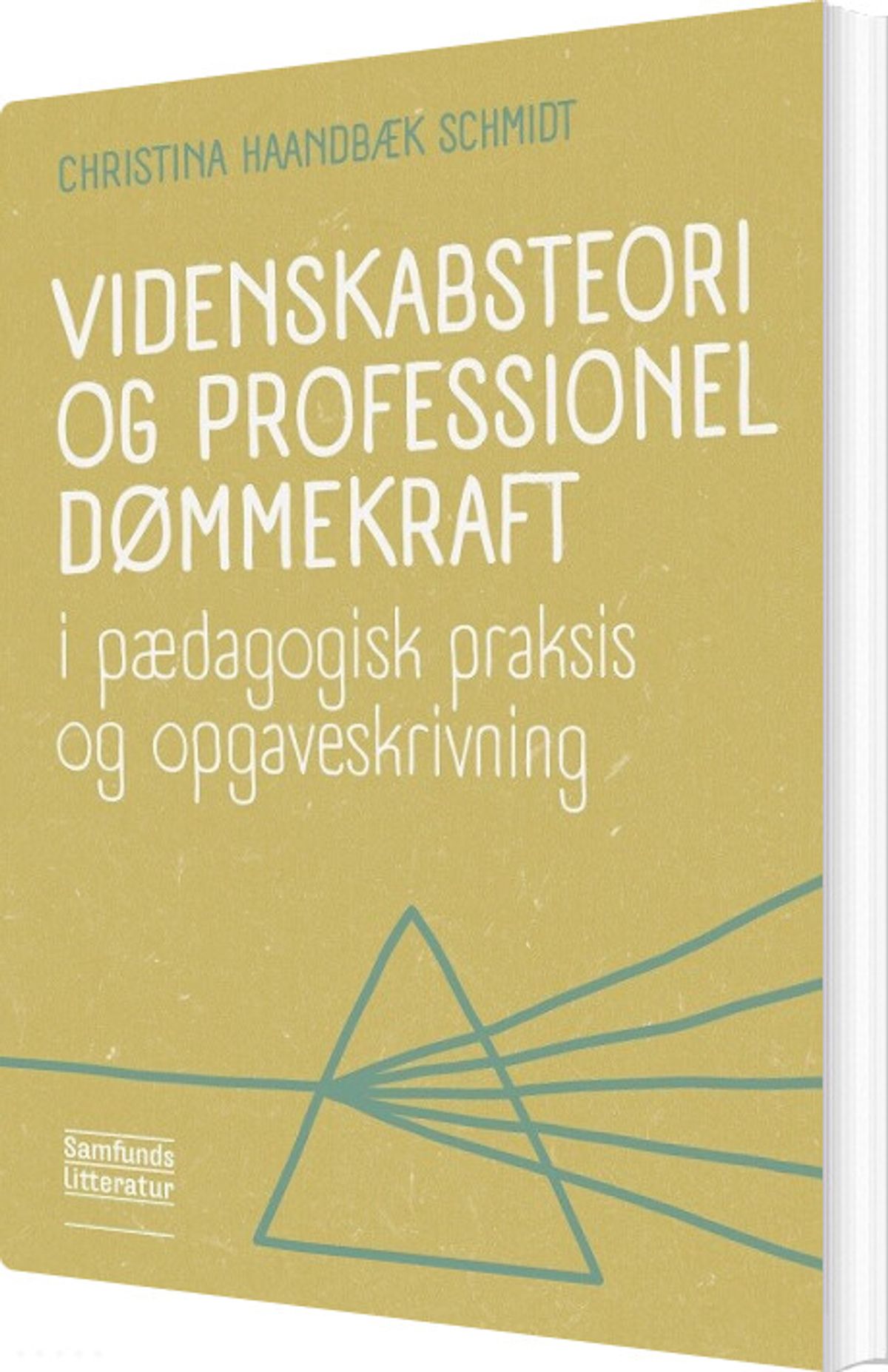 Videnskabsteori Og Professionel Dømmekraft - Christina Haandbæk Schmidt - Bog