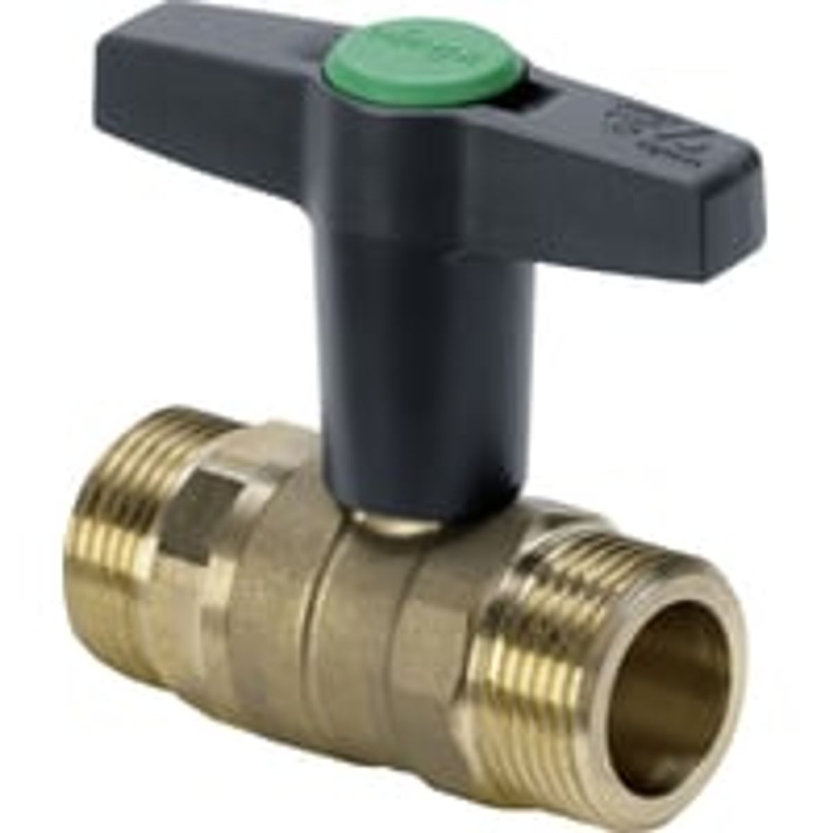 Viega Easytop kuglehane 3/4". Nippel-nippel. Siliciumbronze