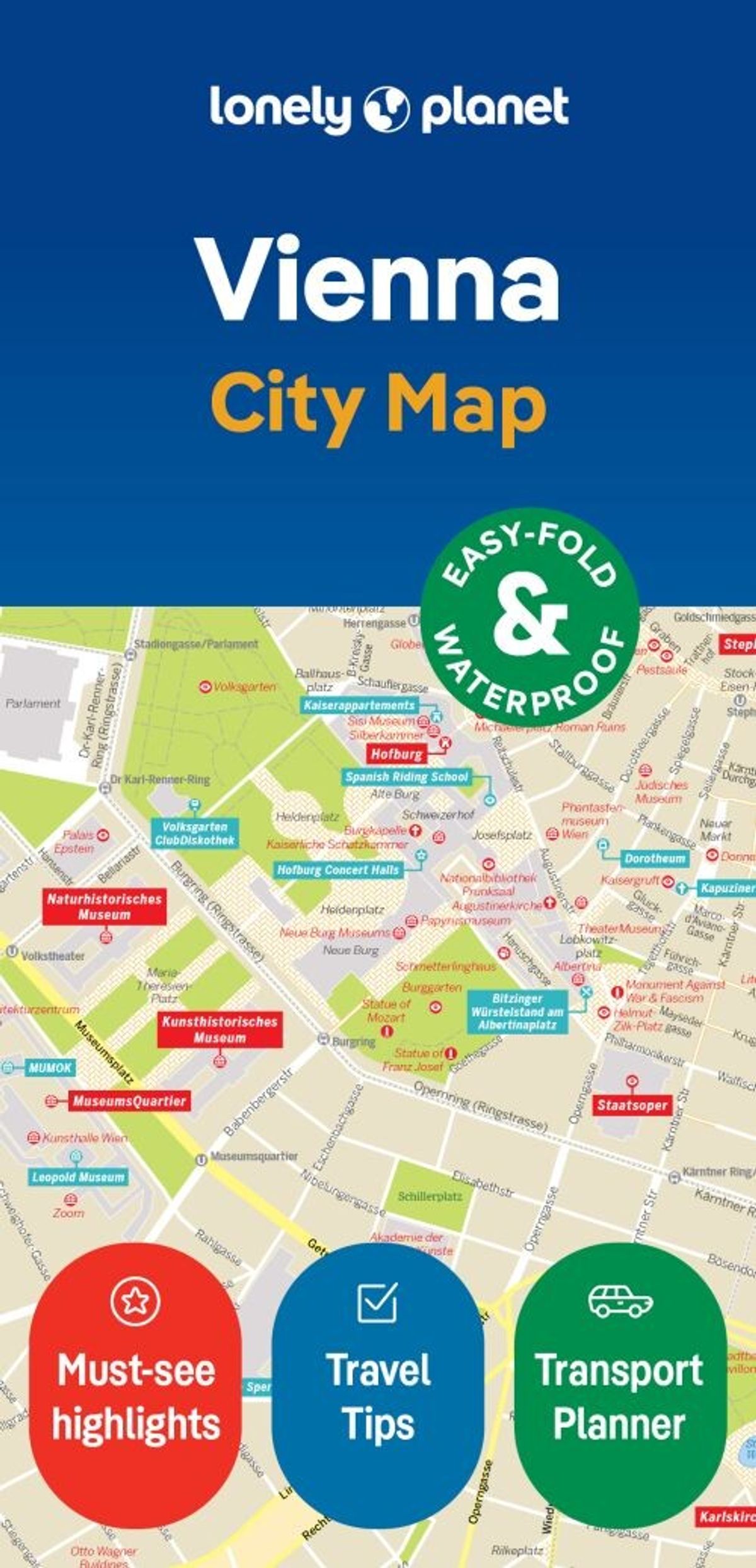 Vienna City Map - Diverse - English Book