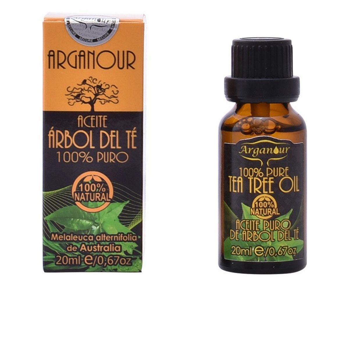 Vigtig olie Arganour 100% Pure Tea tree (20 ml)