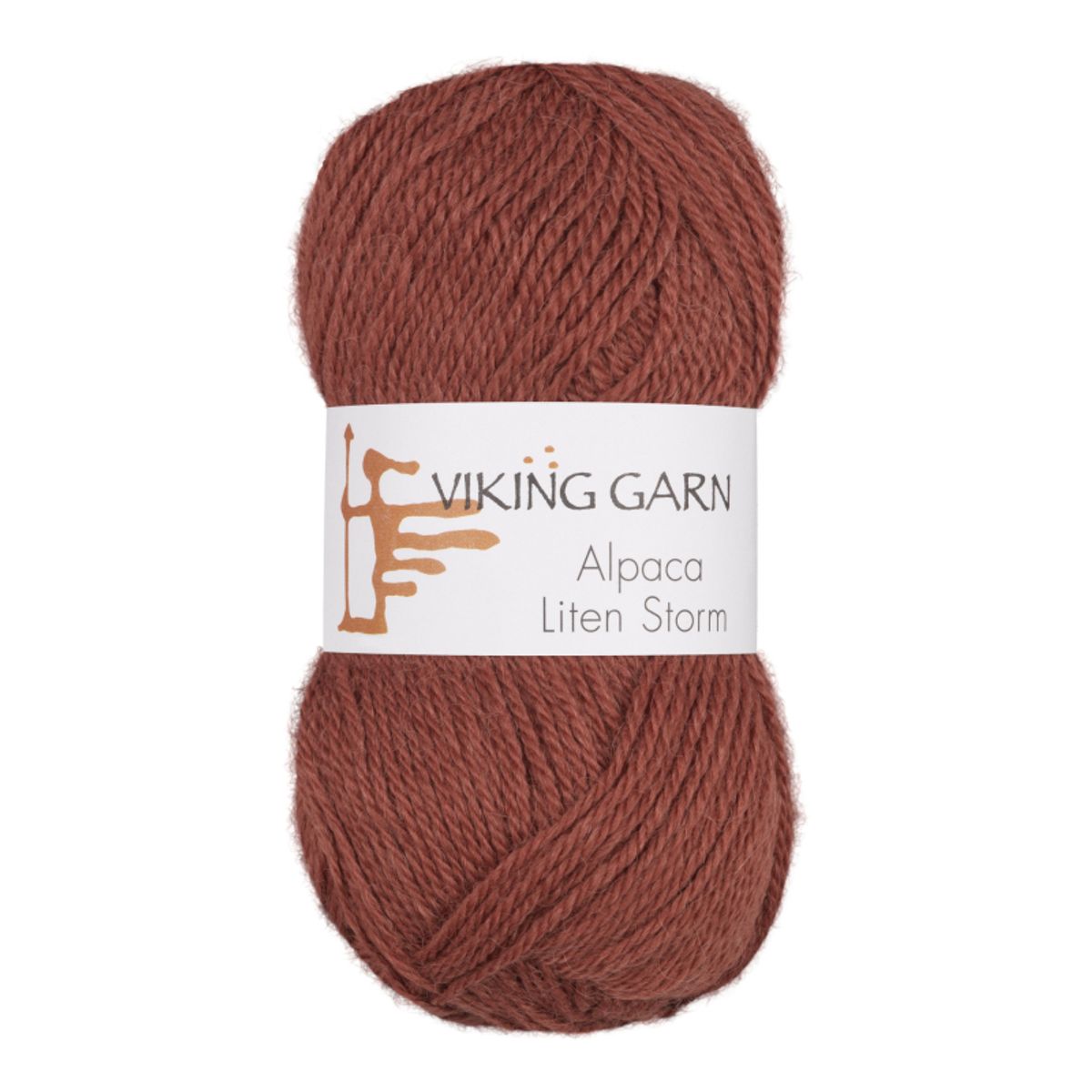 Viking Alpaca Liten Storm 755 Burgunder, Alpaca / Merino uld, fra Viking