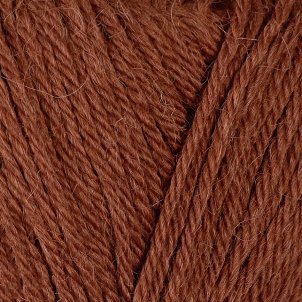 Viking Alpaca Storm 552 Rust, Alpacagarn/Merinogarn, fra Viking