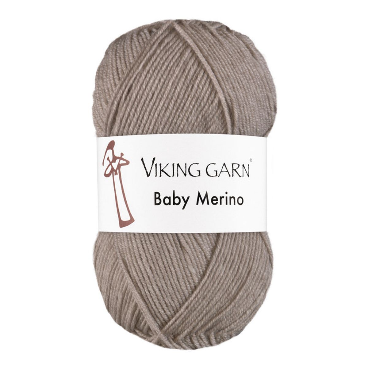 Viking Baby Merino - 207 Beigemeleret, Merinould, fra Viking