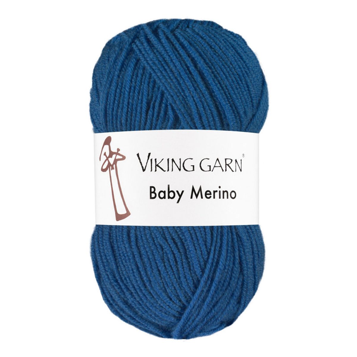 Viking Baby Merino - 224 Kongeblå, Merinould, fra Viking