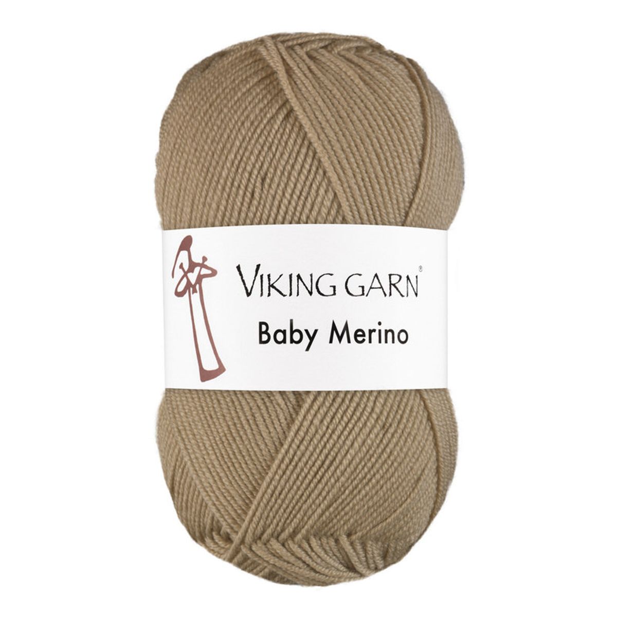 Viking Baby Merino - 232 Oliven, Merinould, fra Viking