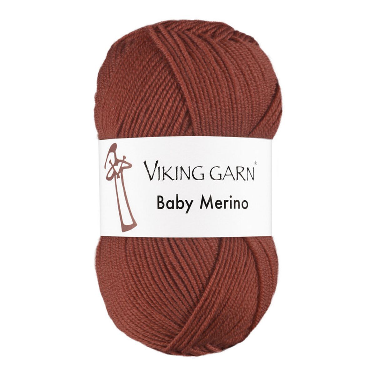 Viking Baby Merino - 254 Rust, Merinould, fra Viking