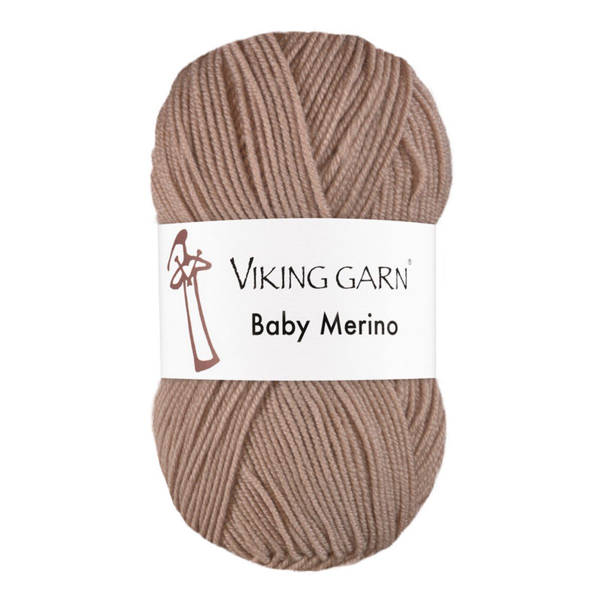 Viking Baby Merino - 261 Brunrosa, Merinould, fra Viking