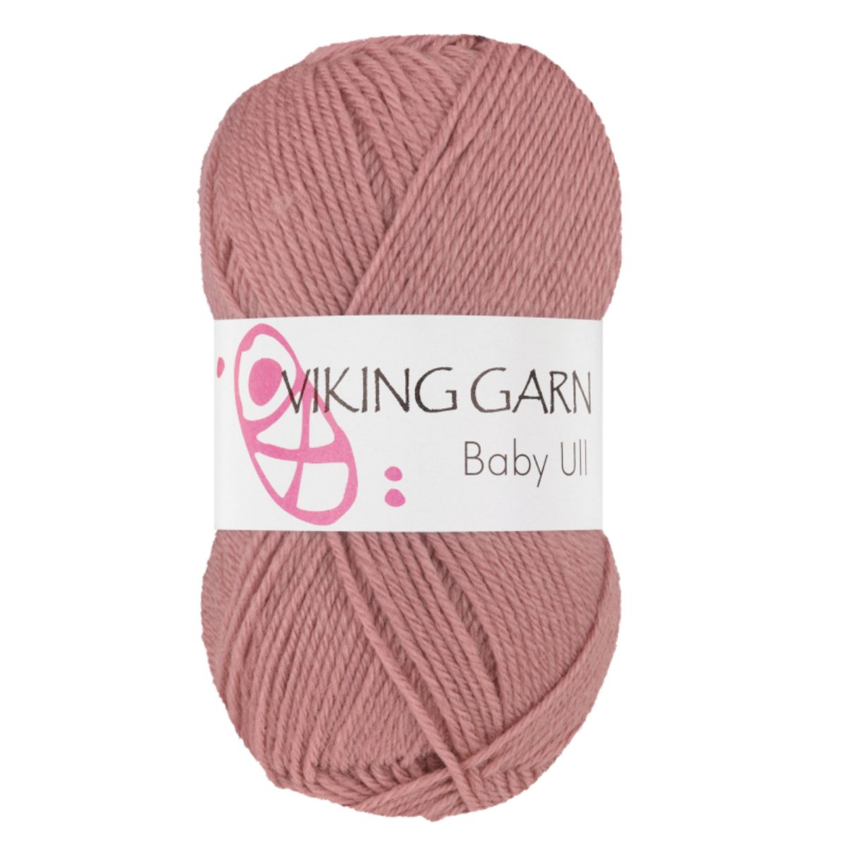 Viking Baby Ull - 365 Gammelrosa, Merinould, fra Viking