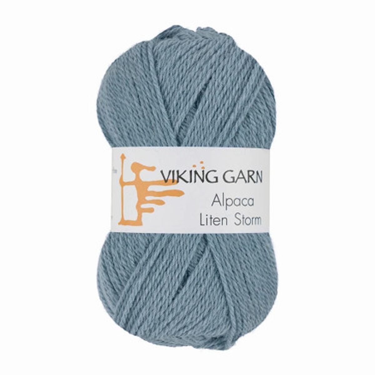 Viking Garn Alpaca Liten Storm 722 Blå