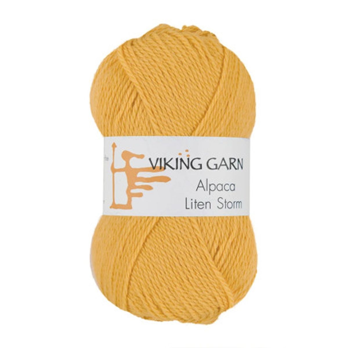 Viking Garn Alpaca Liten Storm 741 Solgul