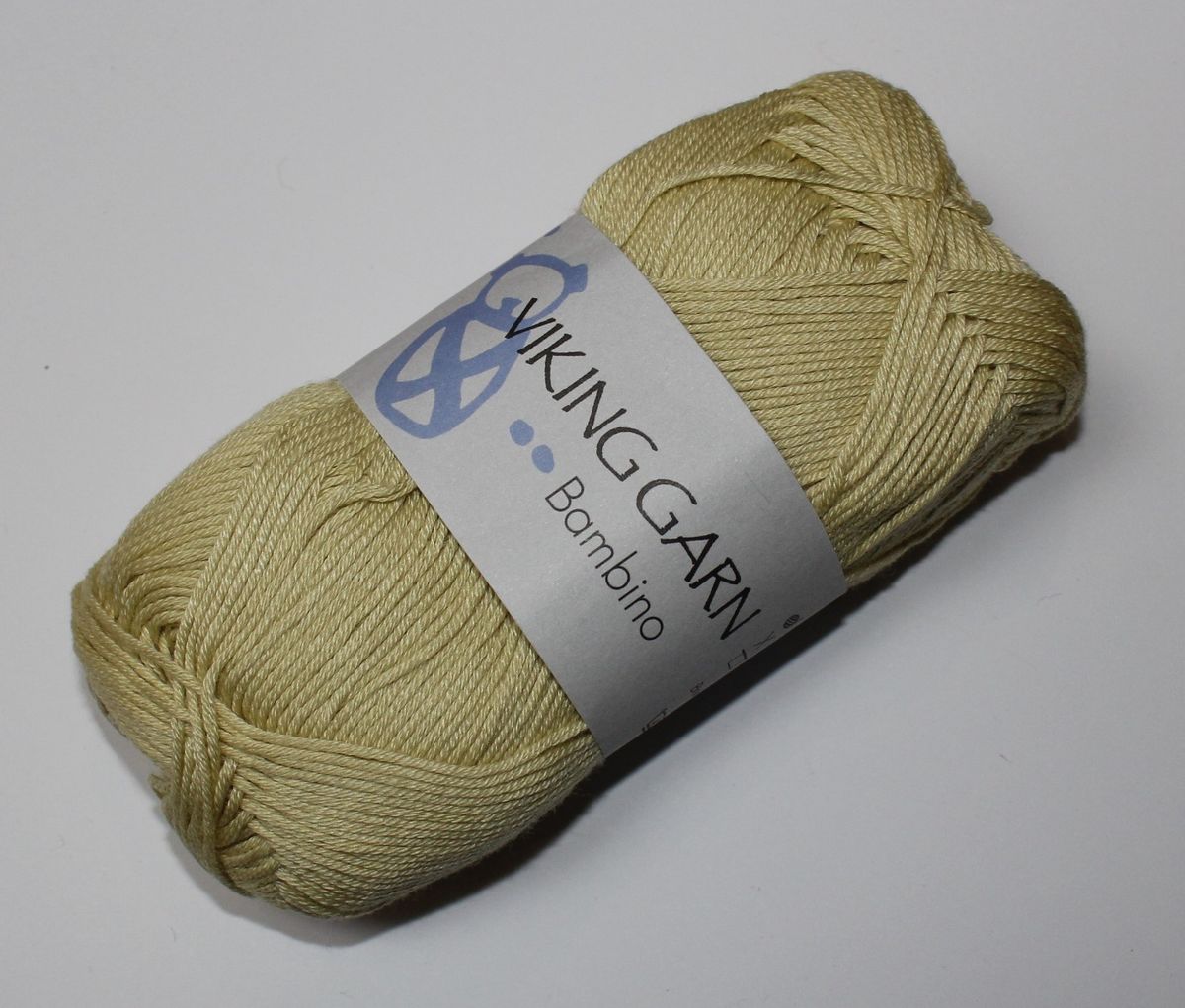 Viking garn Bambino - Gulgrøn, color 431, 50 gram