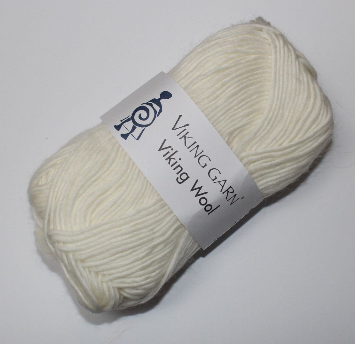 Viking garn Viking Wool - Hvid, color 500, 50 gram