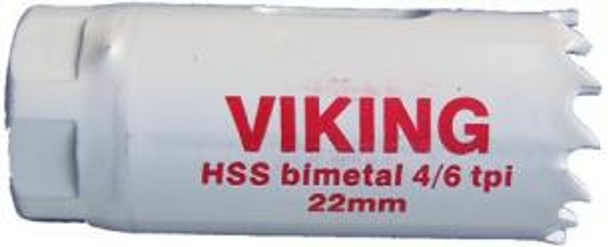 Viking hulsav 35mm Bi Metal - leveres uden holder