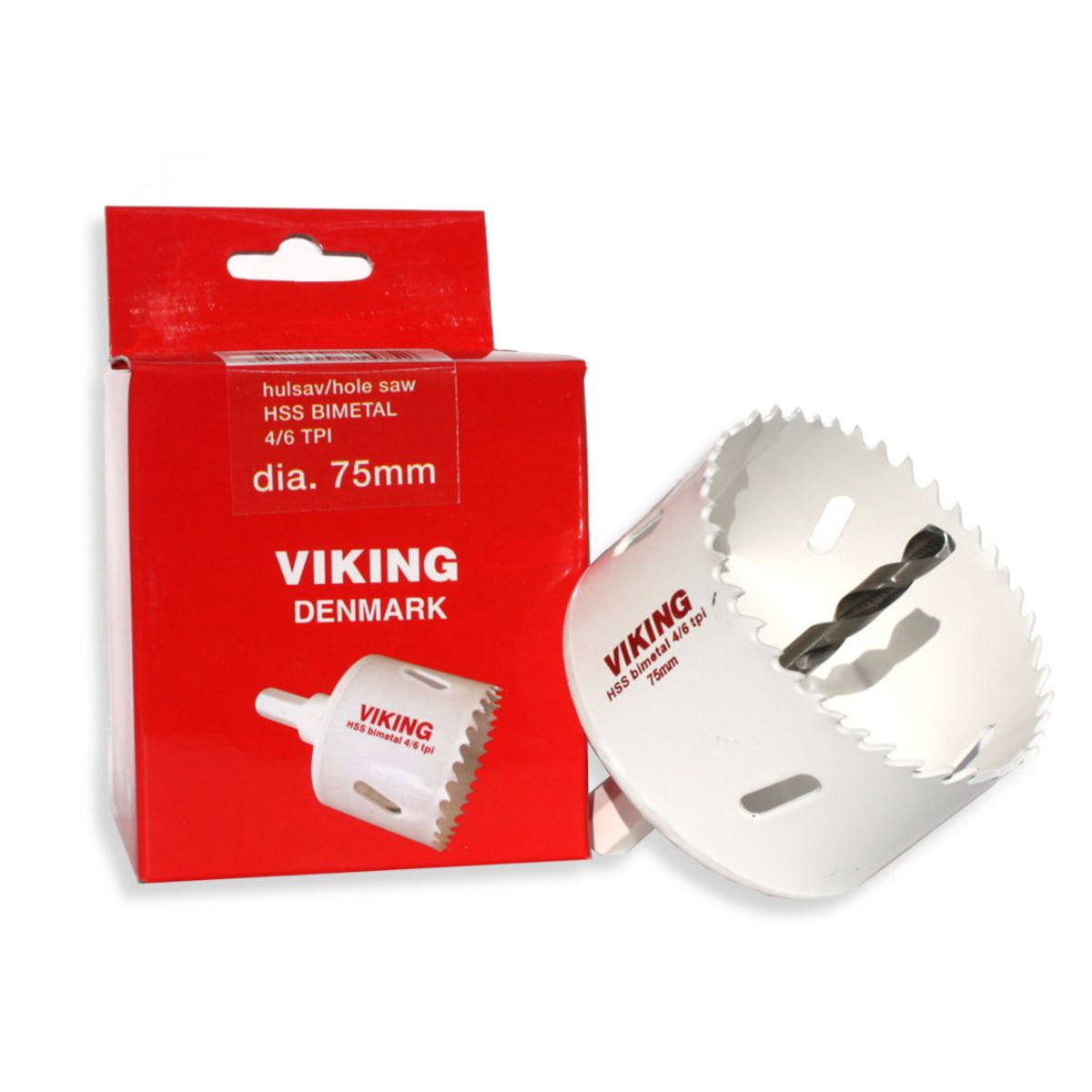 Viking hulsav 76 mm m.fast holder