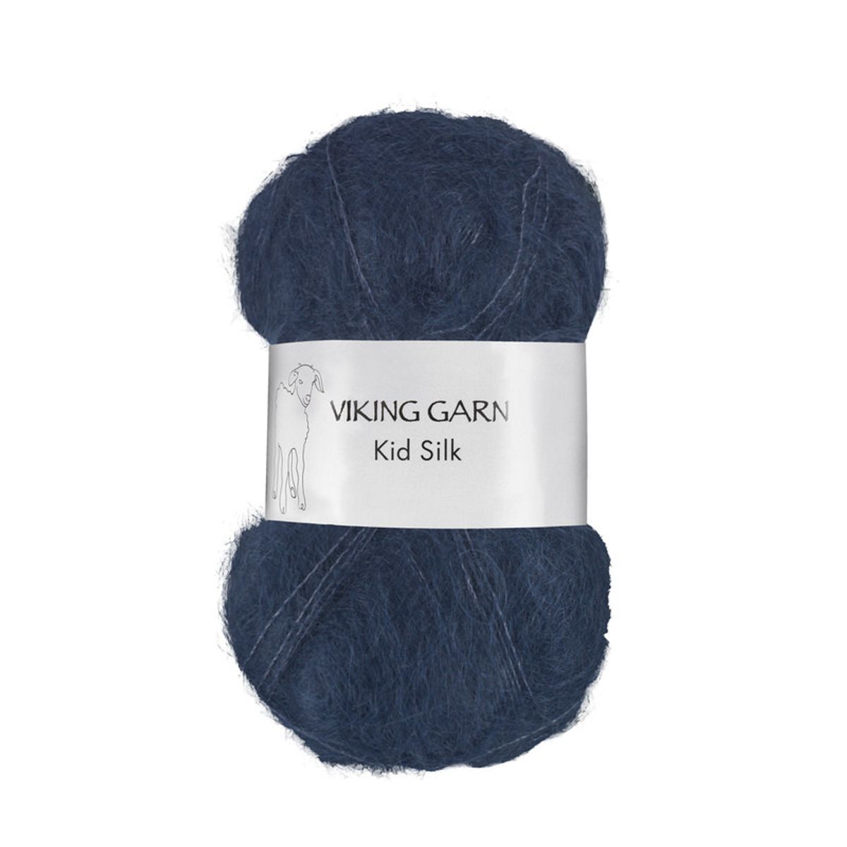 Viking Kid Silk 326 Marine, Mohair/Silk, fra Viking