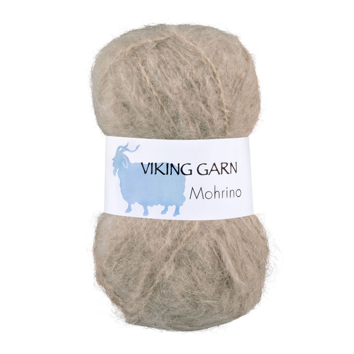 Viking Mohrino - 506 Sand, Mohairgarn, fra Viking