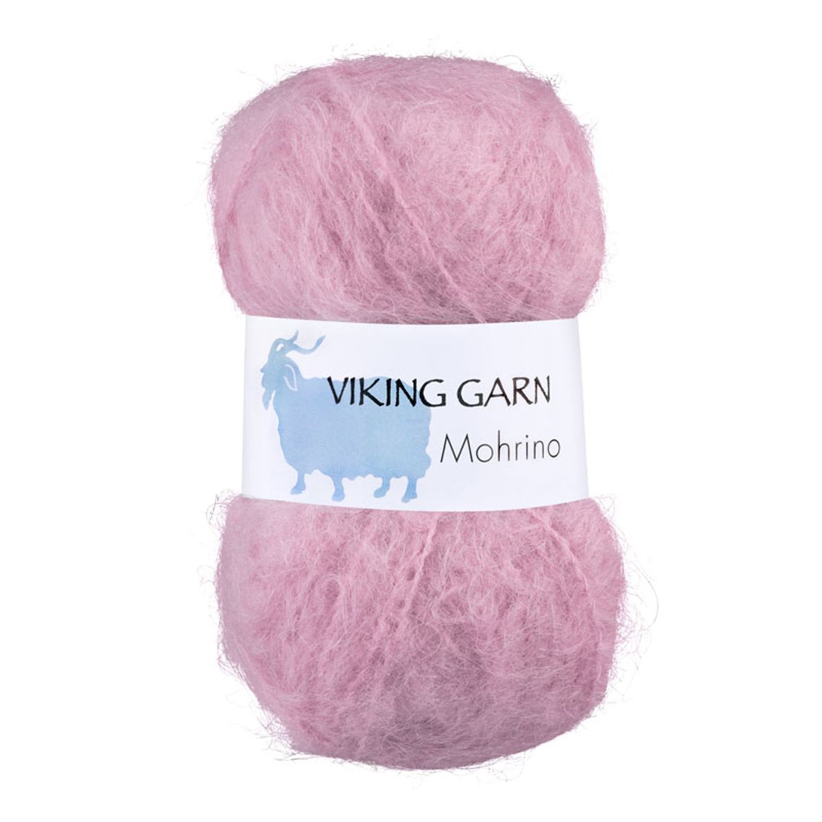 Viking Mohrino - 564 Rosa, Mohairgarn, fra Viking