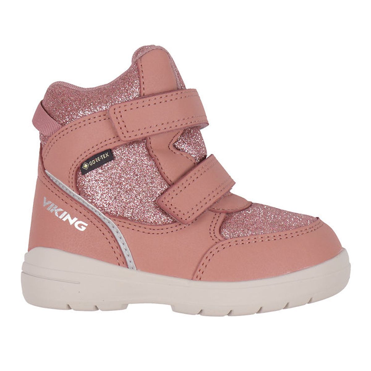 Viking Vinterstøvler - Tex - Fun Glitter Warm GTX 2V - Pink