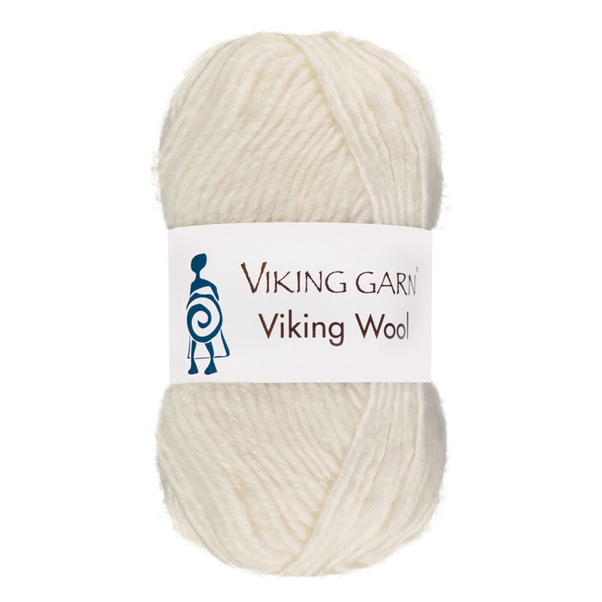 Viking Wool 500 Hvid, Uldgarn, fra Viking