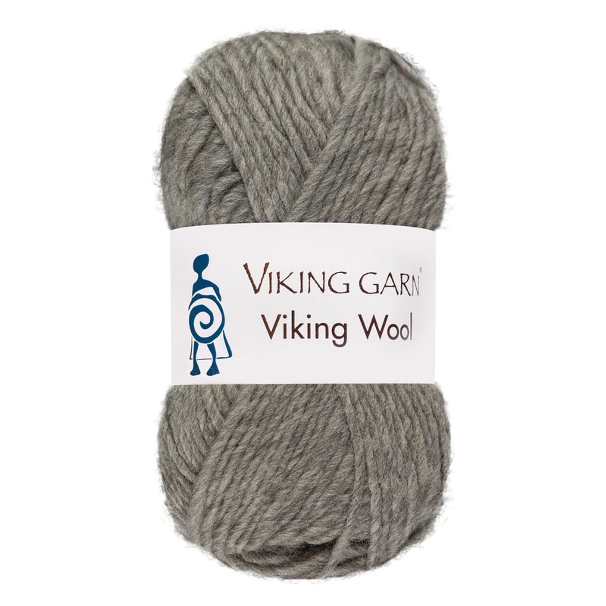 Viking Wool 513 Lys grå, Uldgarn, fra Viking