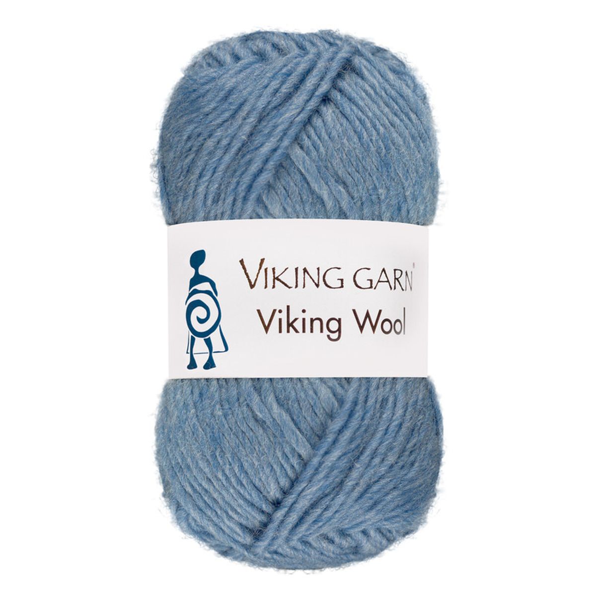 Viking Wool 524 Blå, Uldgarn, fra Viking