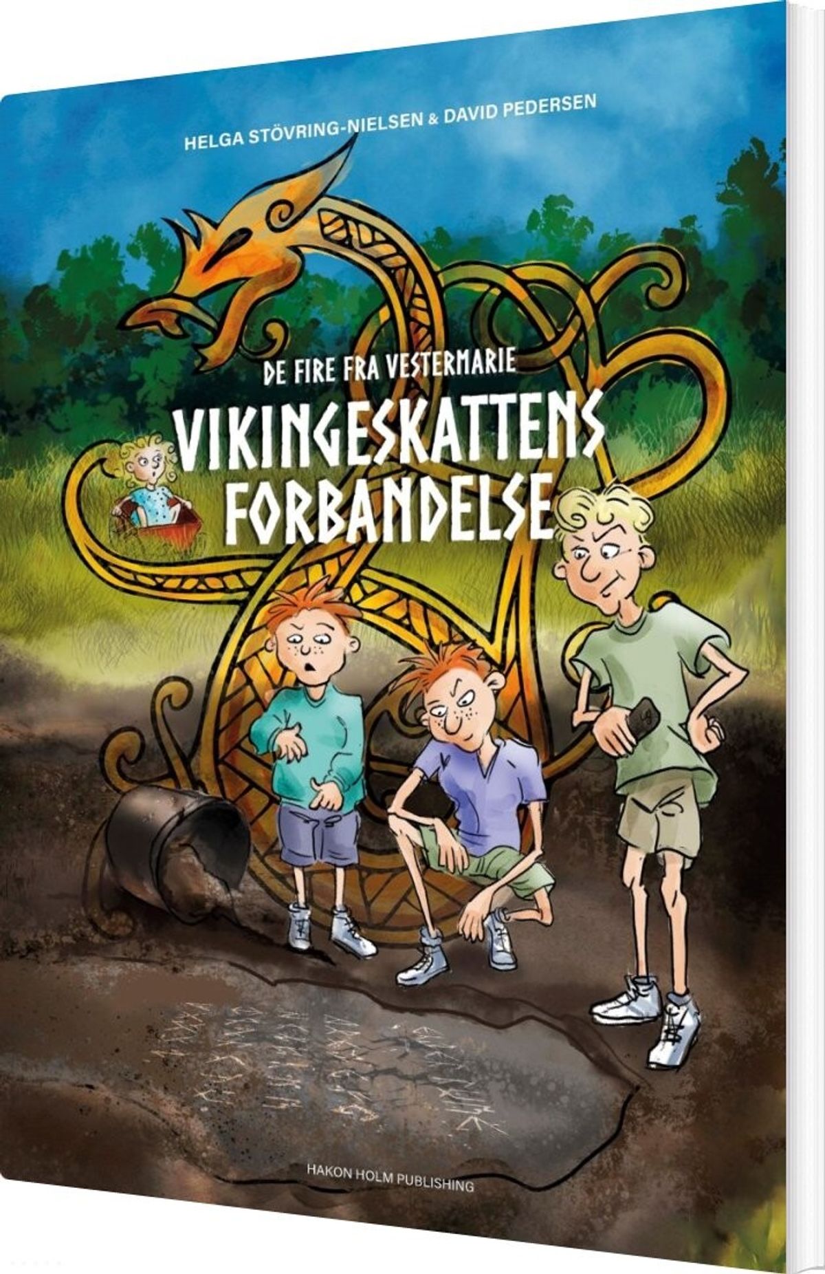 Vikingeskattens Forbandelse - Helga Stövring - Nielsen - Bog