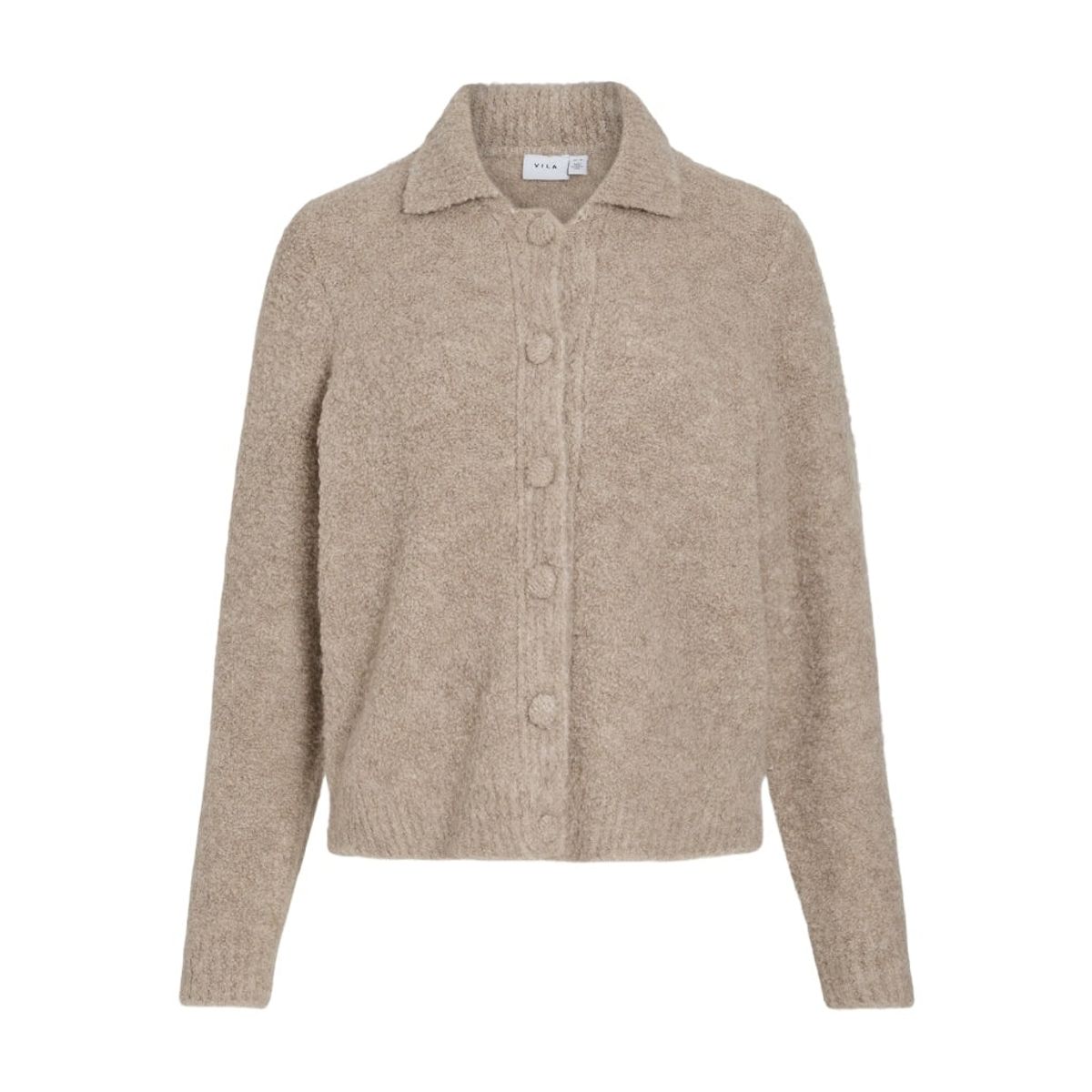 VILA dame cardigan VIABBY - Natural MELANGE