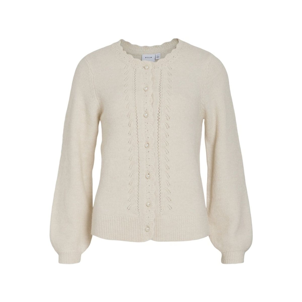 VILA dame cardigan VICLEO - Birch