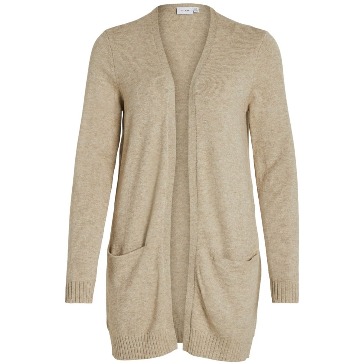 VILA dame cardigan VIRIL - Natural MELANGE