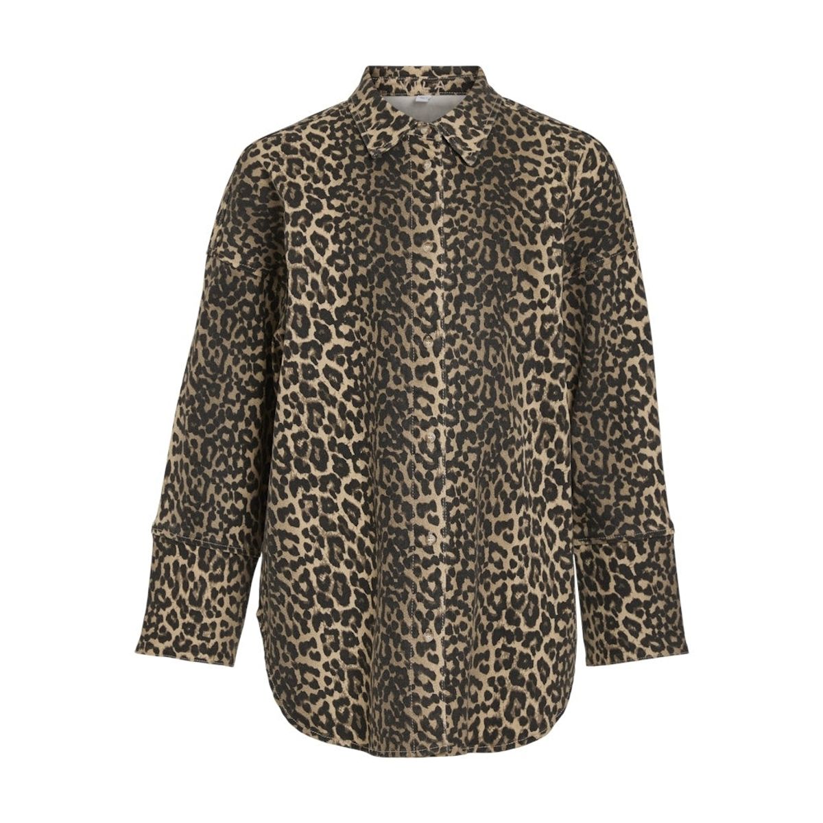 VILA dame skjorte VICHIA - Birch LEOPARD