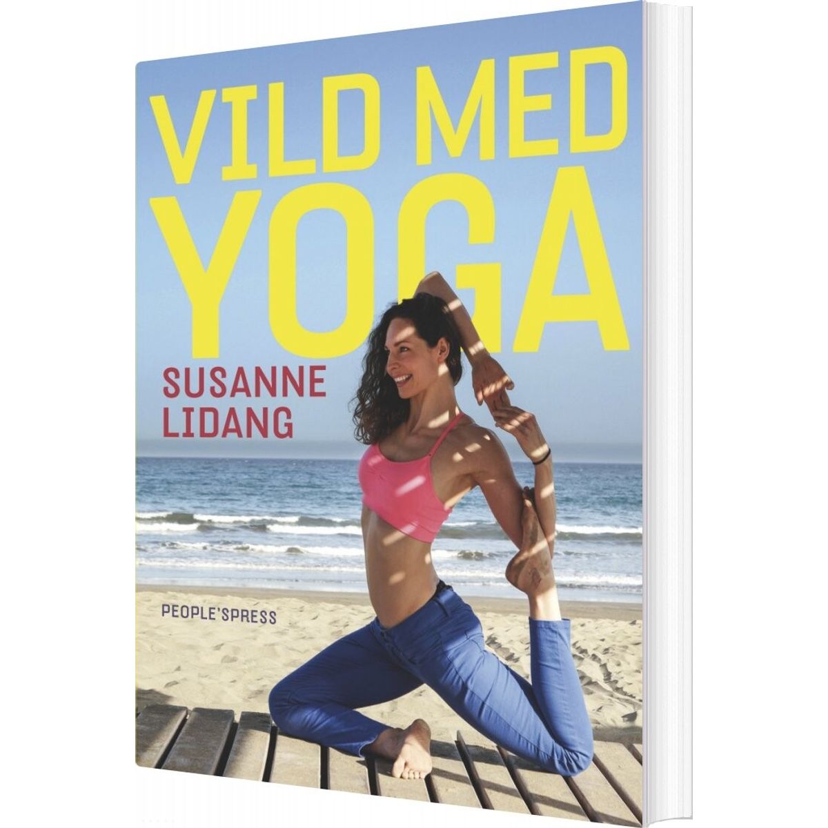 Vild Med Yoga - Susanne Lidang - Bog