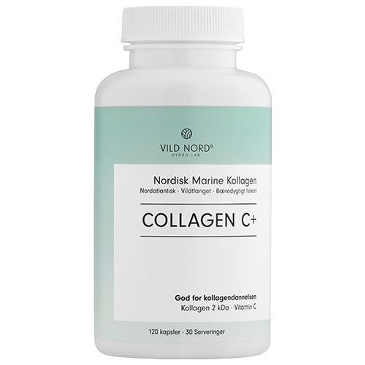 Vild Nord Collagen C+, 120kap.