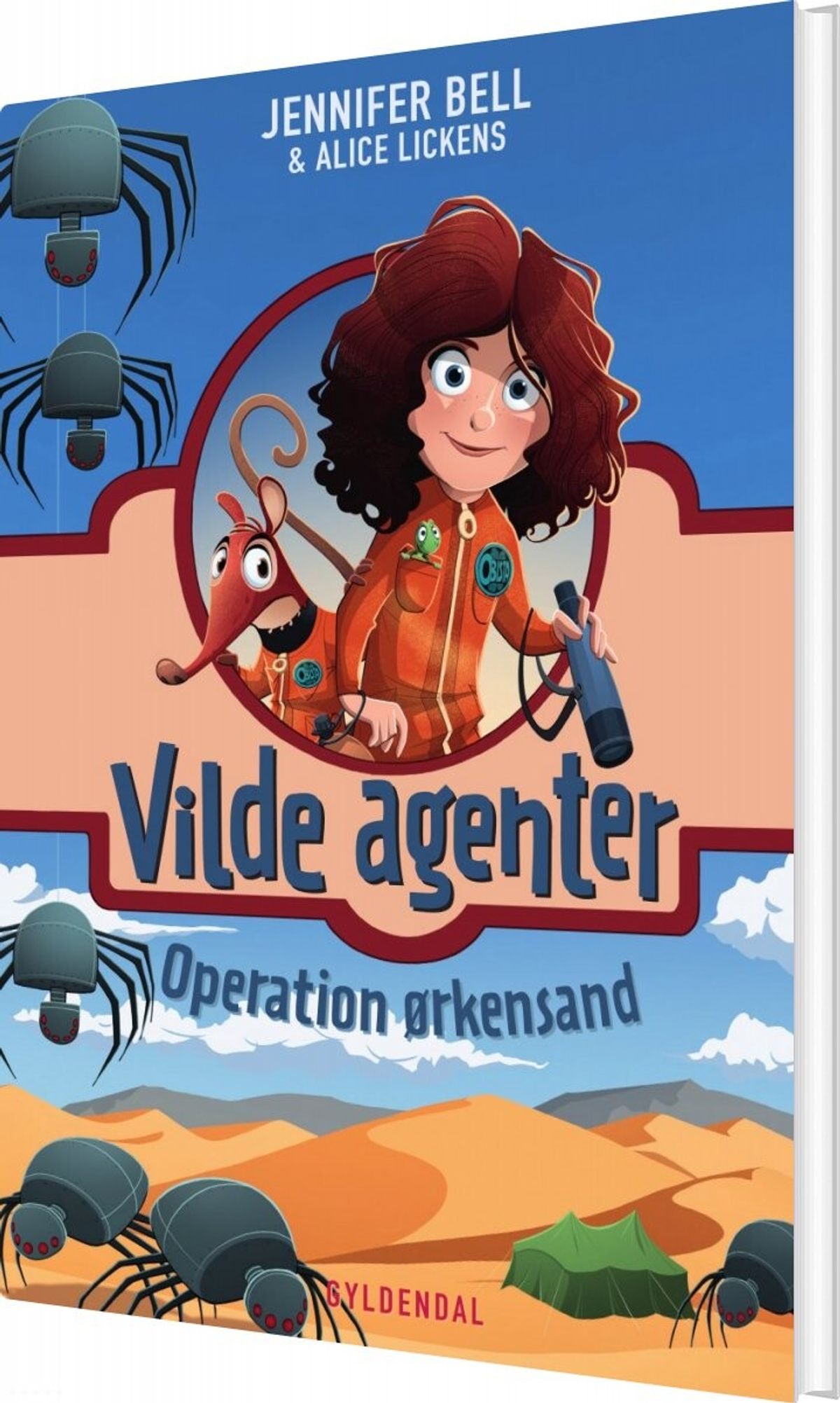 Vilde Agenter 3 - Operation ørkensand - Jennifer Bell - Bog