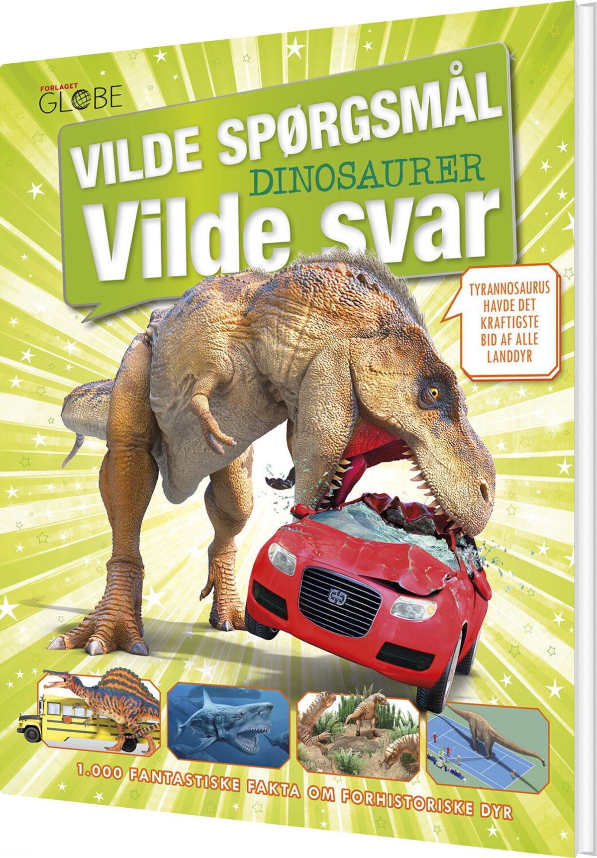 Vilde Spørgsmål Vilde Svar - Dinosaurer - Diverse - Bog