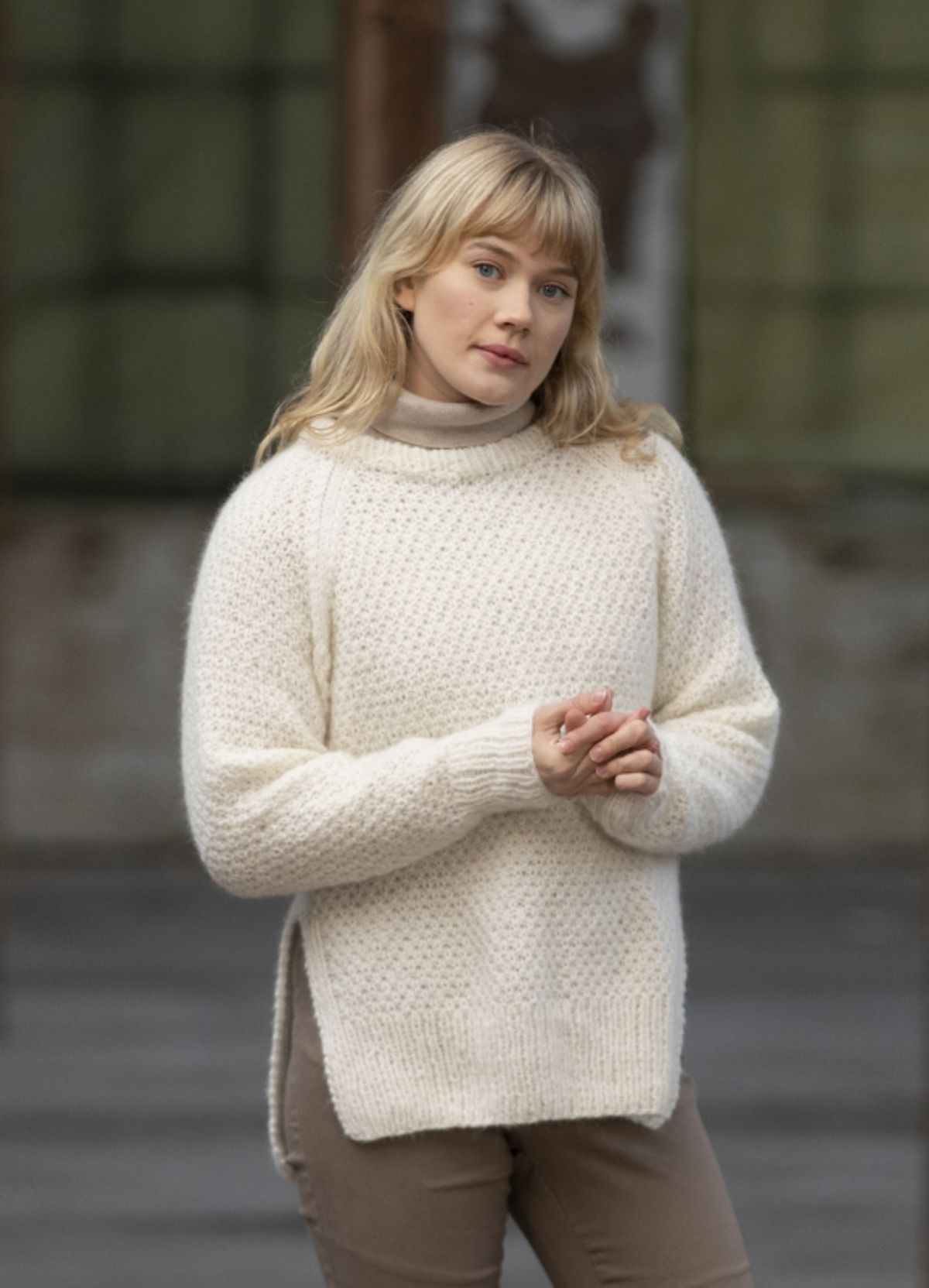 "Vilhelma" Genser - Viking Design 2206-3 Kit - XS-XXXL - Viking Alpaca Bris, fra Viking