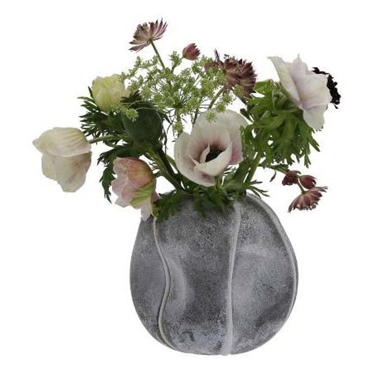 Villa Collection - Vase Dia. 13 x 13 cm Smoked Pearl