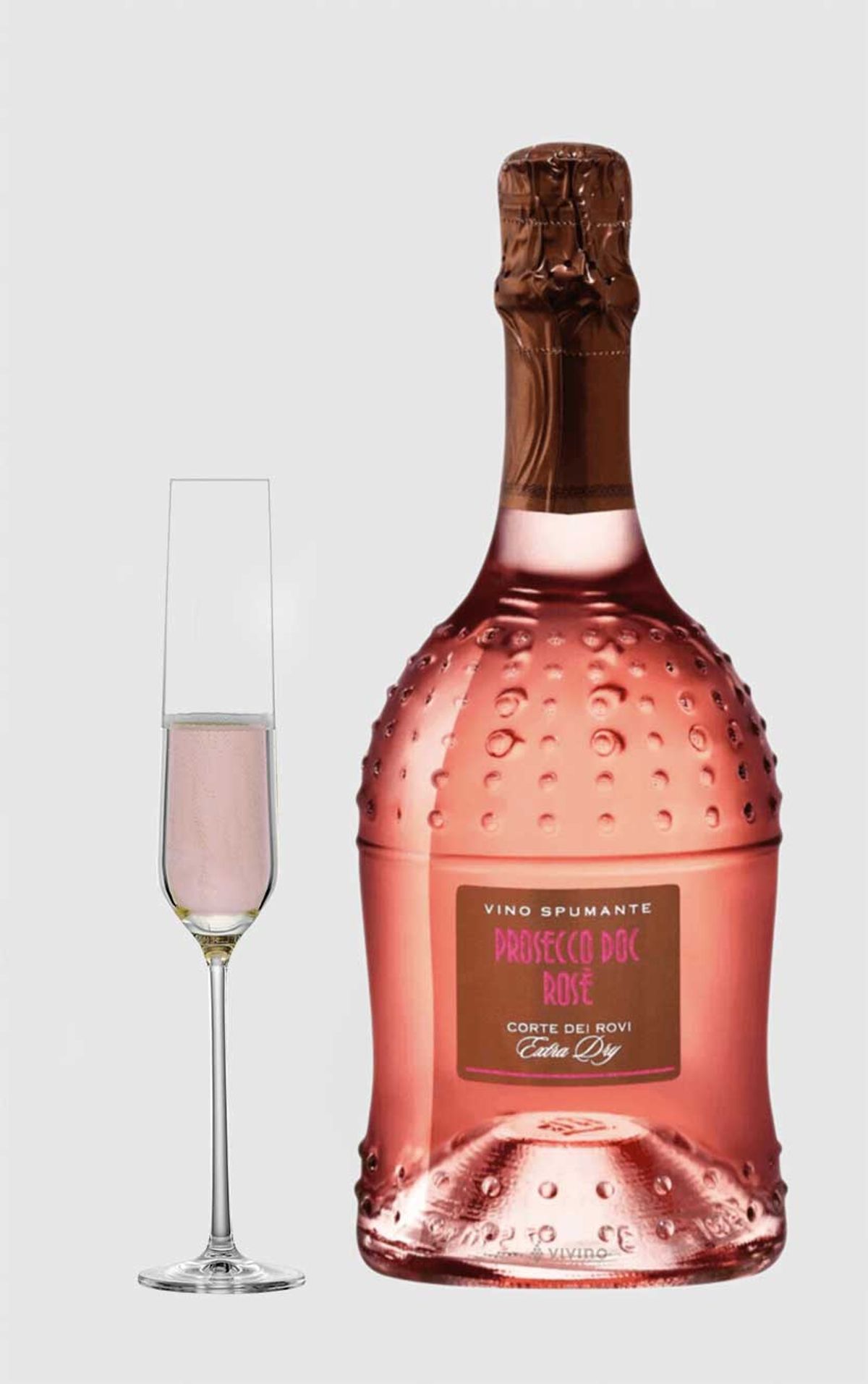 Villa Degli Olmi Corte dei Rovi Prosecco Rose Spumante Extra Dry 2021