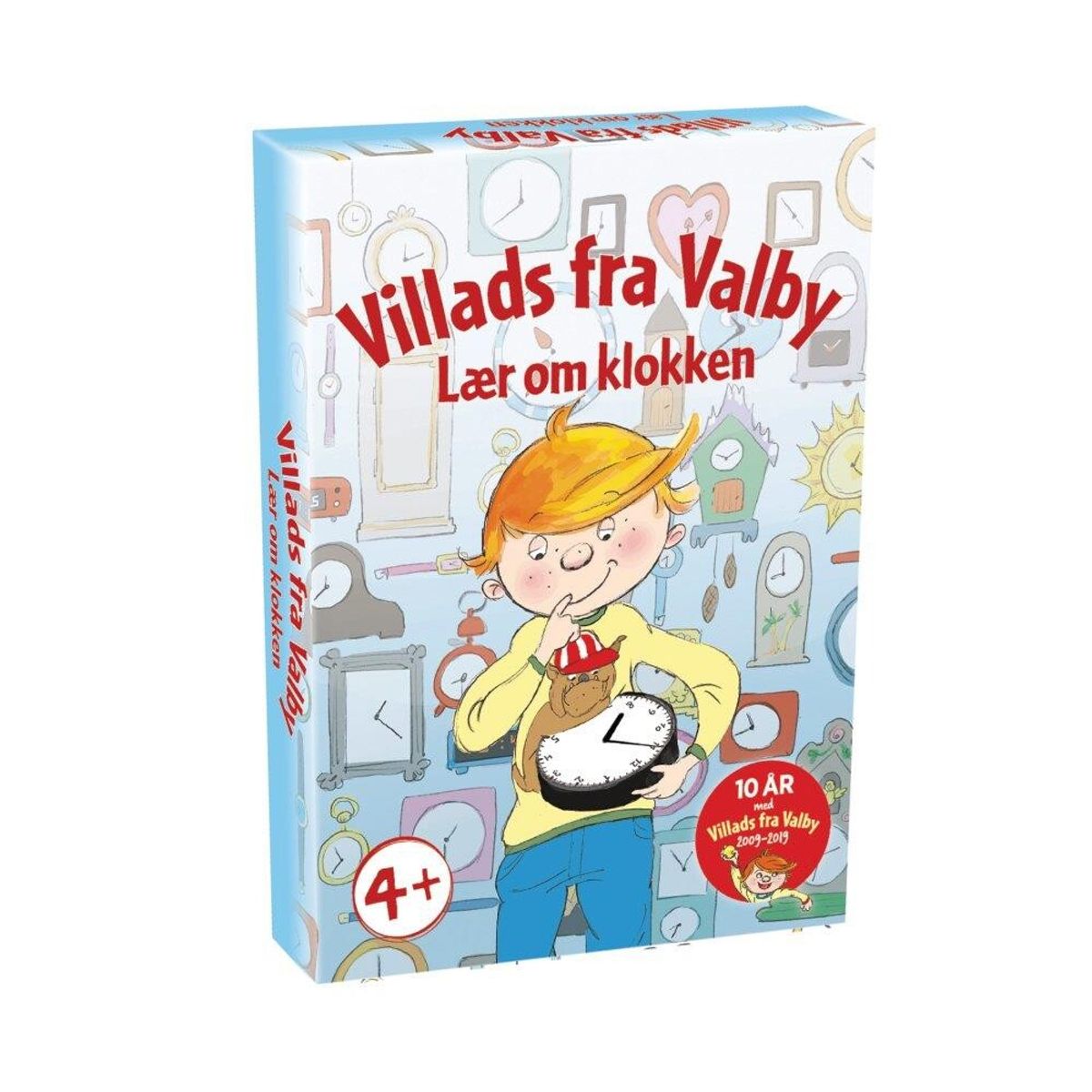 Villads Fra Valby - Lær om klokken, Fra 4 år