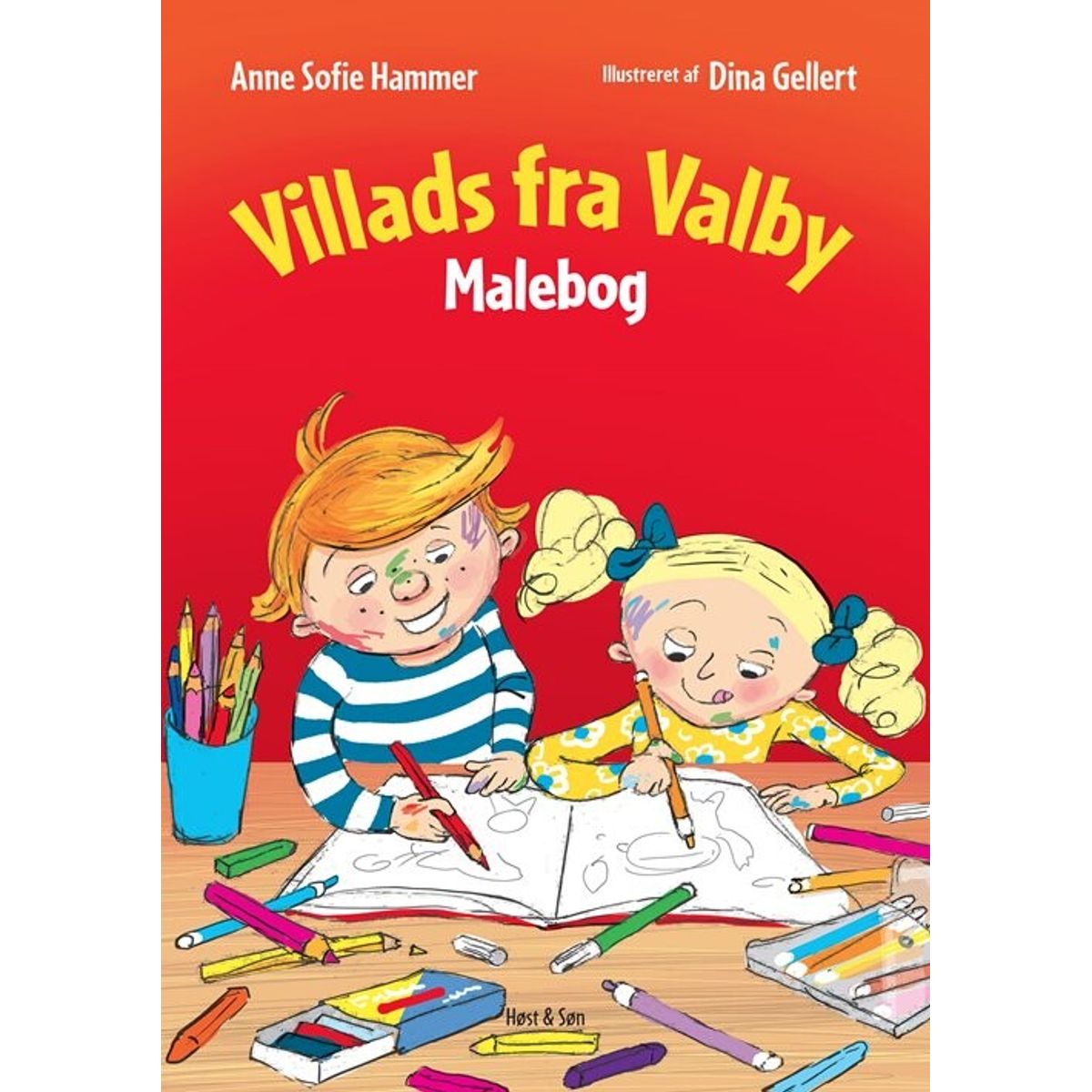 Villads Fra Valby - Malebog - Anne Sofie Hammer - Bog