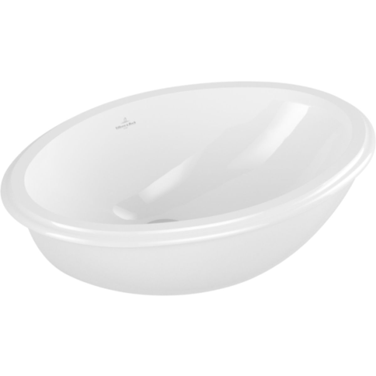 Villeroy & Boch Evana håndvask, 57x41 cm, hvid