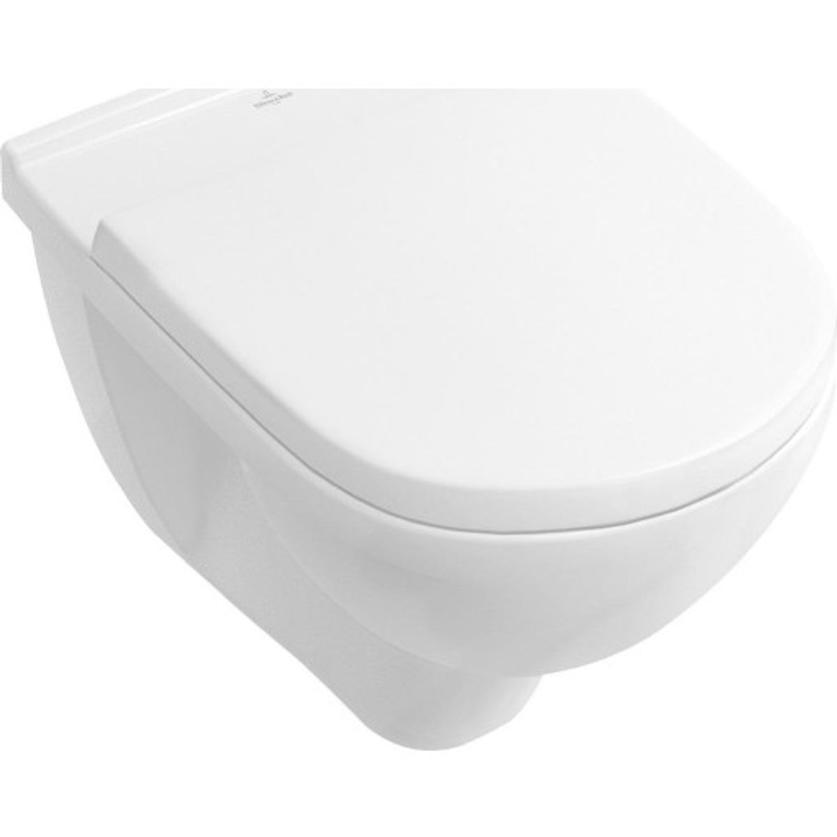 Villeroy & Boch O.Novo væghængt toilet, uden skyllekant, hvid